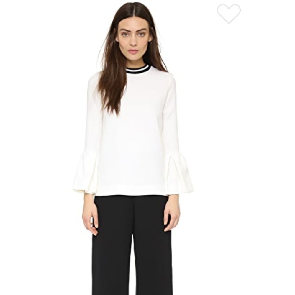 Mother of Pearl Varden Bell Sleeve Top Size 4